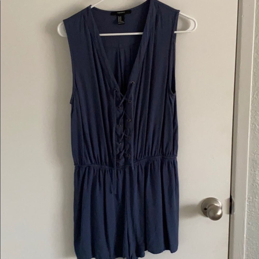 Navy romper